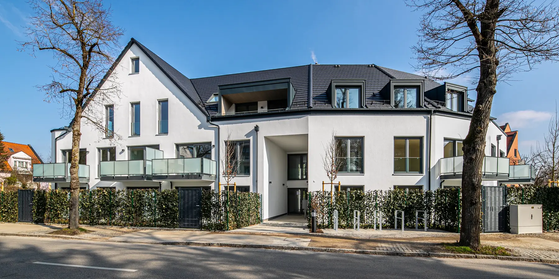 Neubau eines Mehrfamilienhauses mit Tiefgarage der GBS Wohnbau GmbH in Dachau